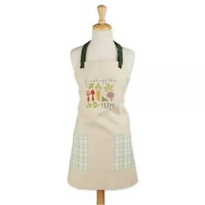 Garden Kitchen Apron Fresh Off The Farm Pockets Chef